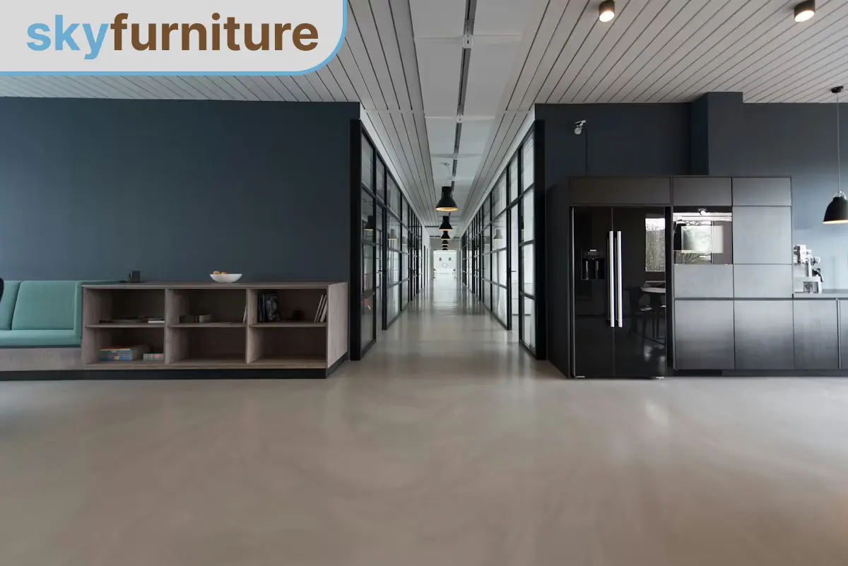 Modern Corporate Office Umm Al Quwain with Soft Seating